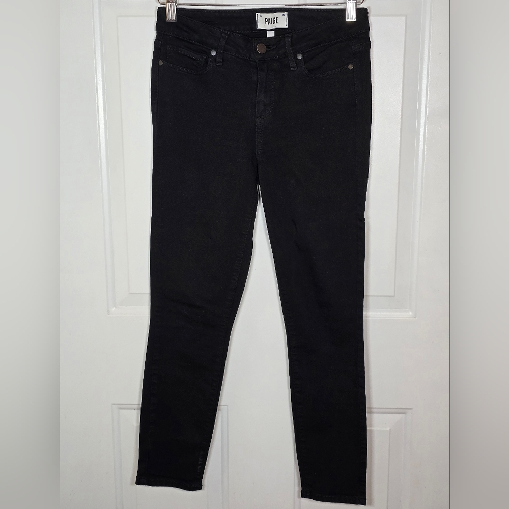 Paige Black Skinny Jeans Women's Size 28